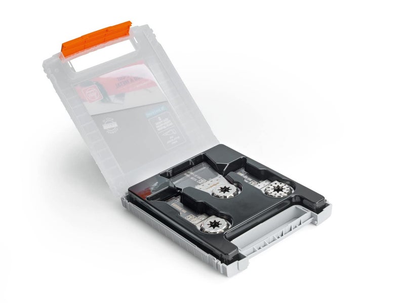 Fein Starlock Plus E-Cut Combo Saw Blade Set - 3-Piece Kit for Precision Cutting, Includes (2) E-Cut Long-Life, (1) E-Cut Universal Saw Blade - 35222952030 - Image 2